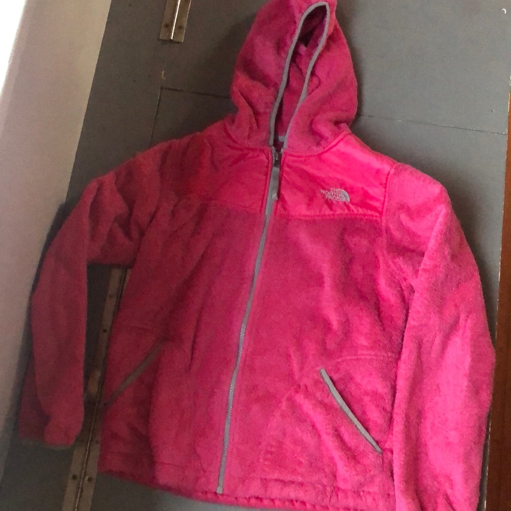 North face fleece hoodie